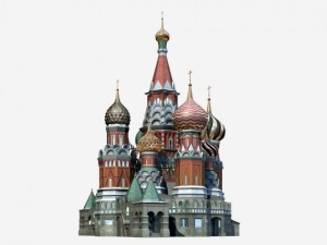 architecture saint basils cathedral 001 3D Model