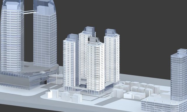 architecture 005 3D Model .c4d .max .obj .3ds .fbx .stl .blend 