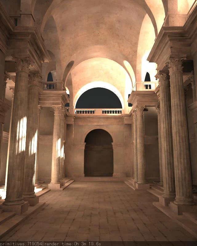 architecture 017 3D Model .c4d .max .obj .3ds .fbx .stl .blend 
