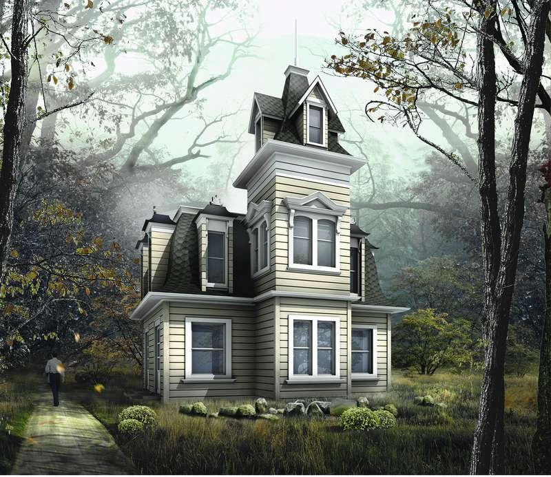 architecture 018 3D Model .c4d .max .obj .3ds .fbx .stl .blend 