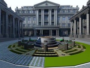 architecture 020 3D Model