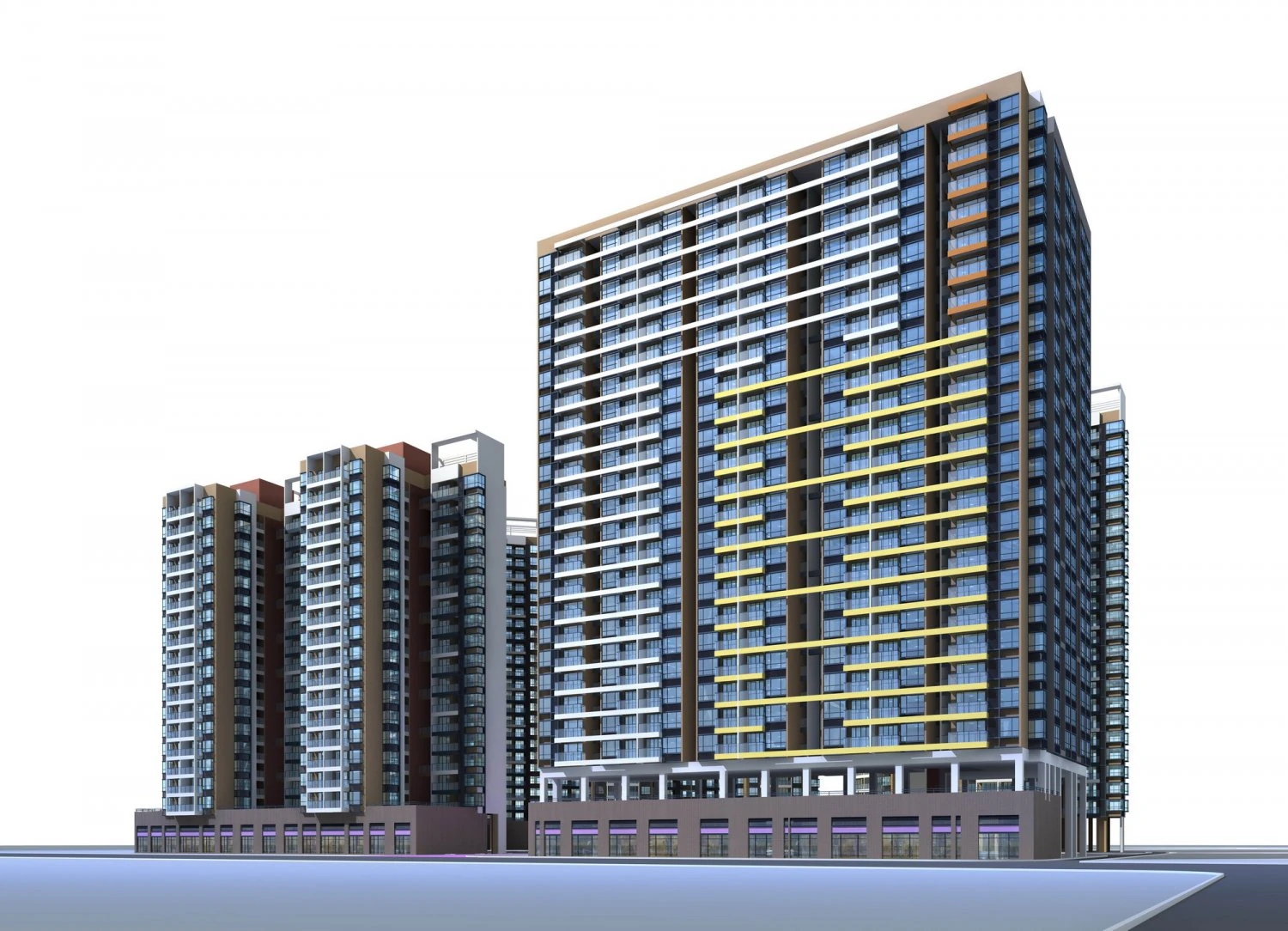 architecture 033 3D Model .c4d .max .obj .3ds .fbx .stl .blend 