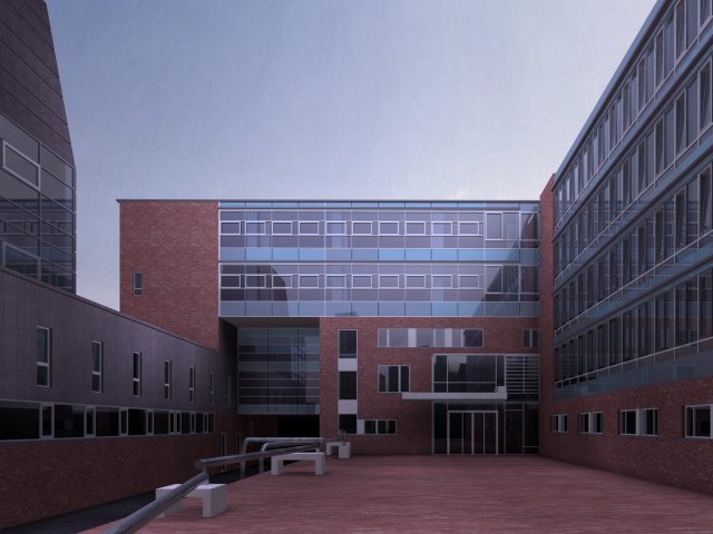 architecture 034 3D Model .c4d .max .obj .3ds .fbx .stl .blend 