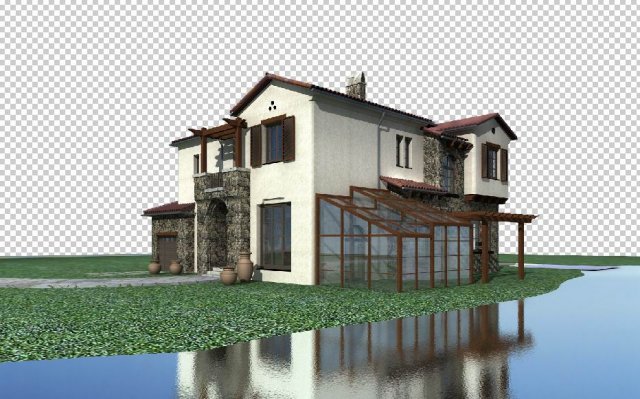 architecture 037 3Dモデル .c4d .max .obj .3ds .fbx .stl .blend 