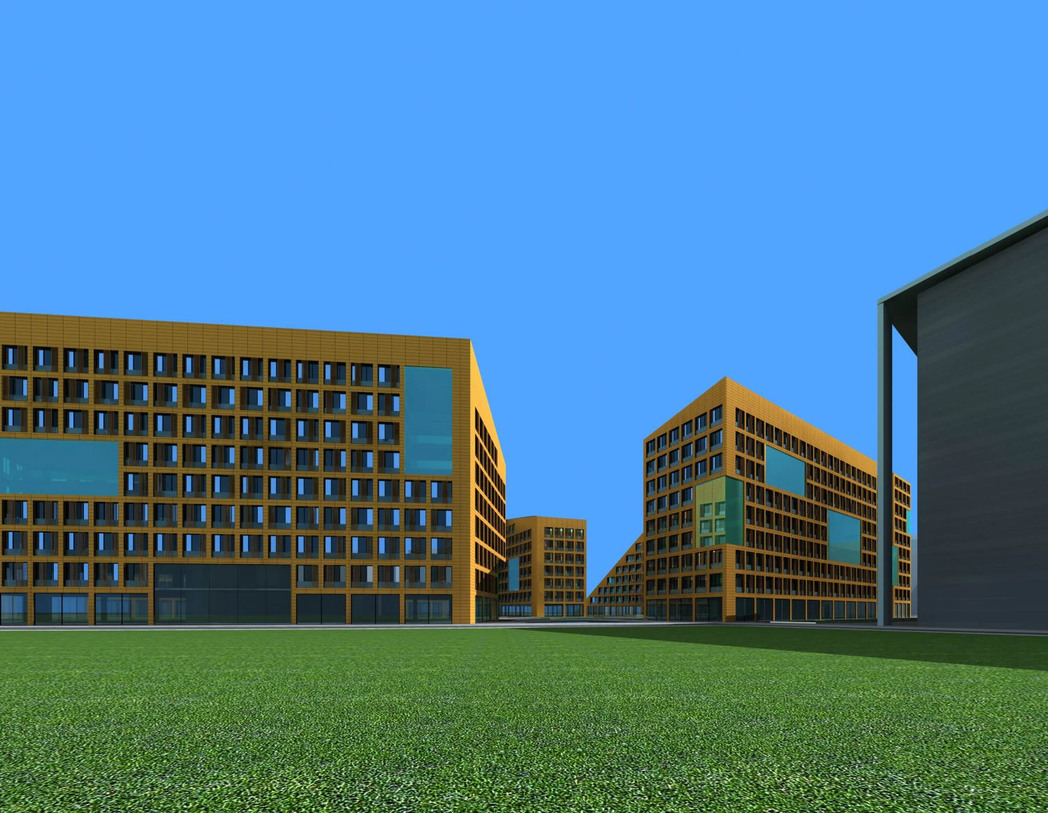 architecture 039 3D Model .c4d .max .obj .3ds .fbx .stl .blend 