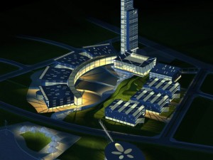 architecture 050 3D 模型