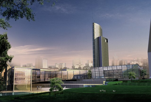 architecture 051 3D Модель .c4d .max .obj .3ds .fbx .stl .blend 