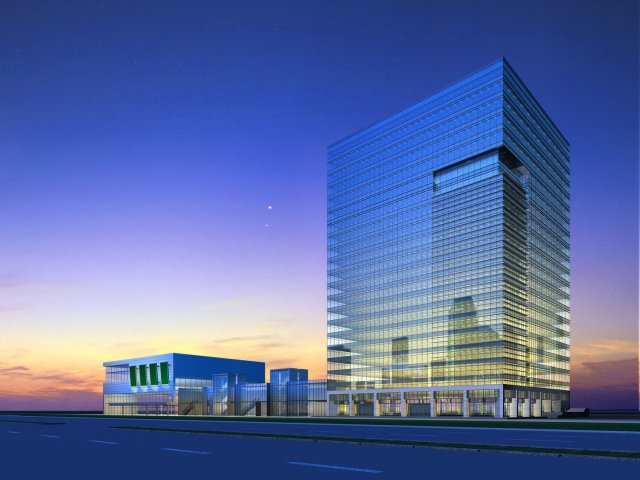 architecture 058 3D Model .c4d .max .obj .3ds .fbx .stl .blend 
