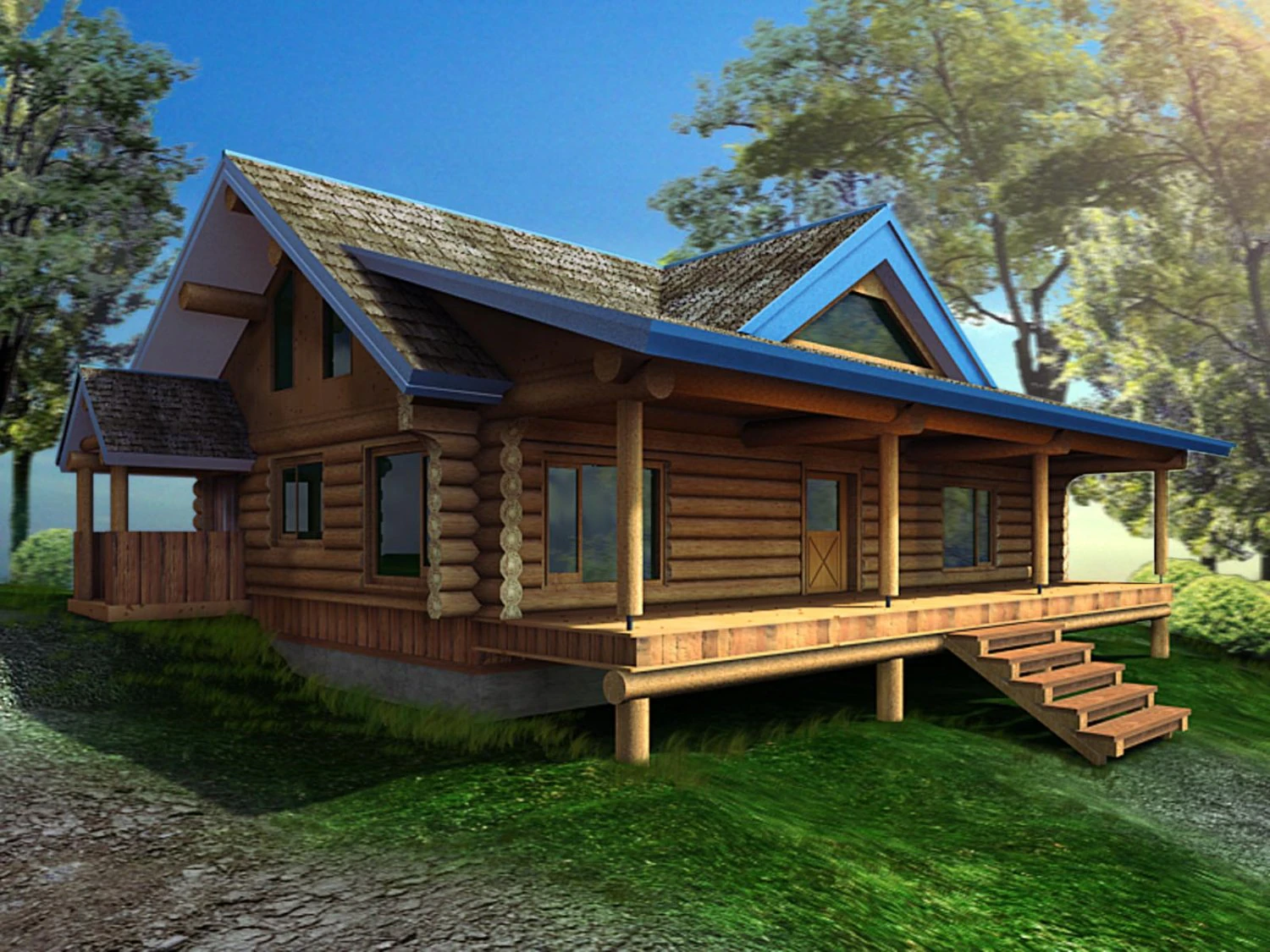 architecture 071 3D Model .c4d .max .obj .3ds .fbx .stl .blend 