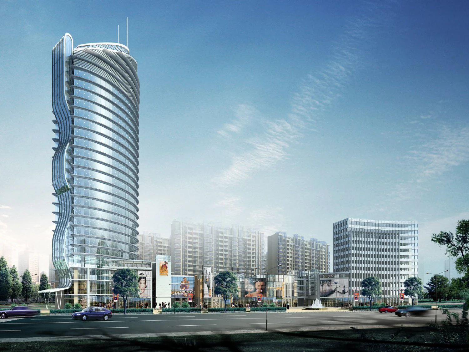 architecture 072 3D Model .c4d .max .obj .3ds .fbx .stl .blend 