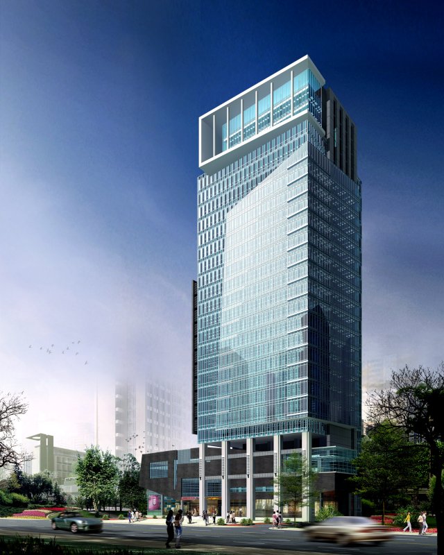 architecture 078 3D Model .c4d .max .obj .3ds .fbx .stl .blend 