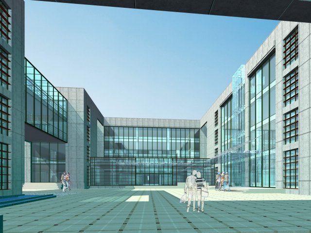 architecture 080 Model 3D .c4d .max .obj .3ds .fbx .stl .blend