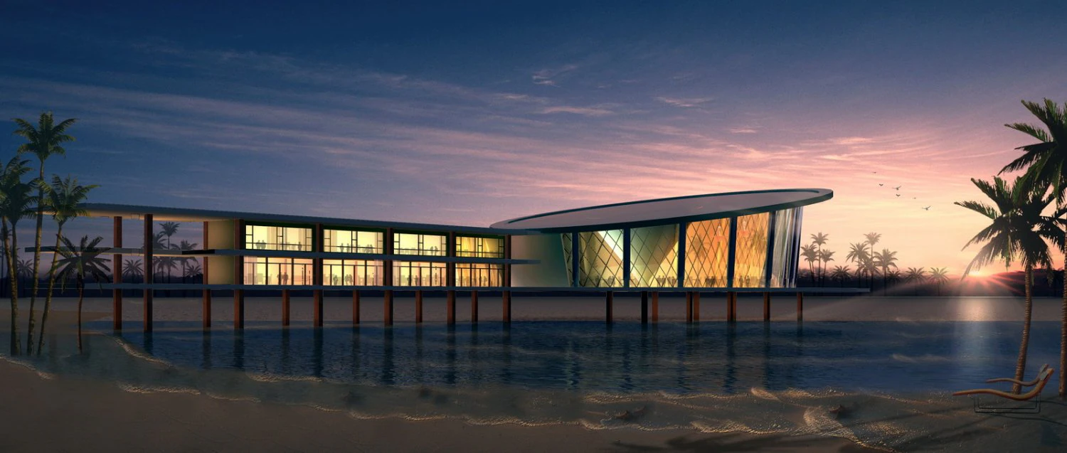 architecture 090 3D Model .c4d .max .obj .3ds .fbx .stl .blend 