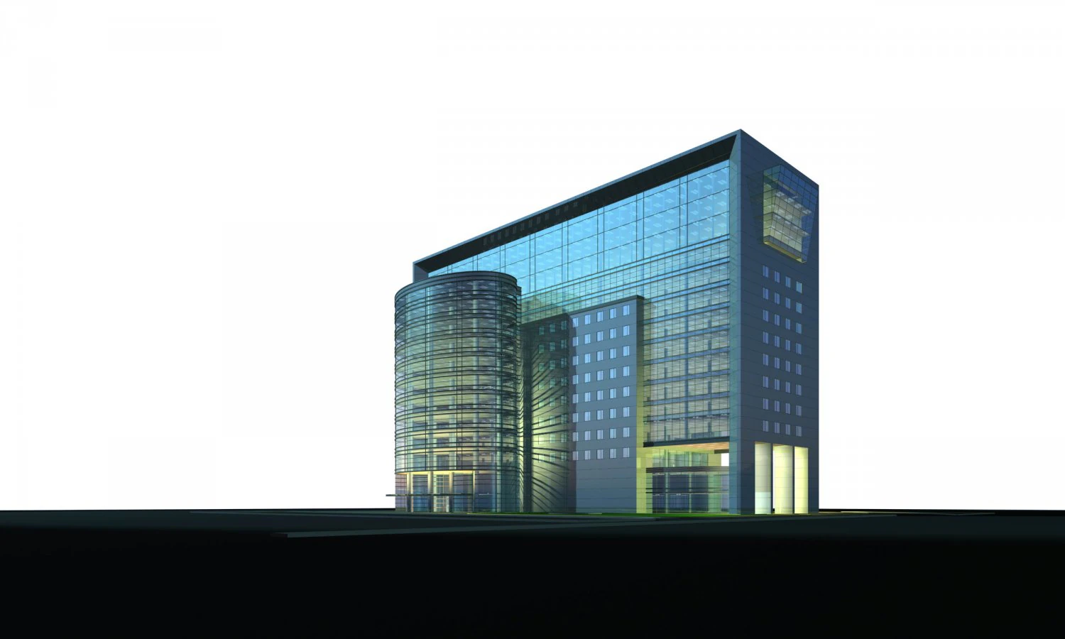 architecture 095 3D Model .c4d .max .obj .3ds .fbx .stl .blend