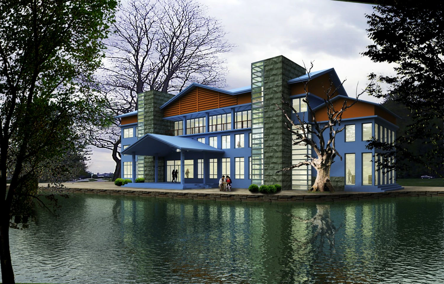 architecture 101 3D Model .c4d .max .obj .3ds .fbx .stl .blend 
