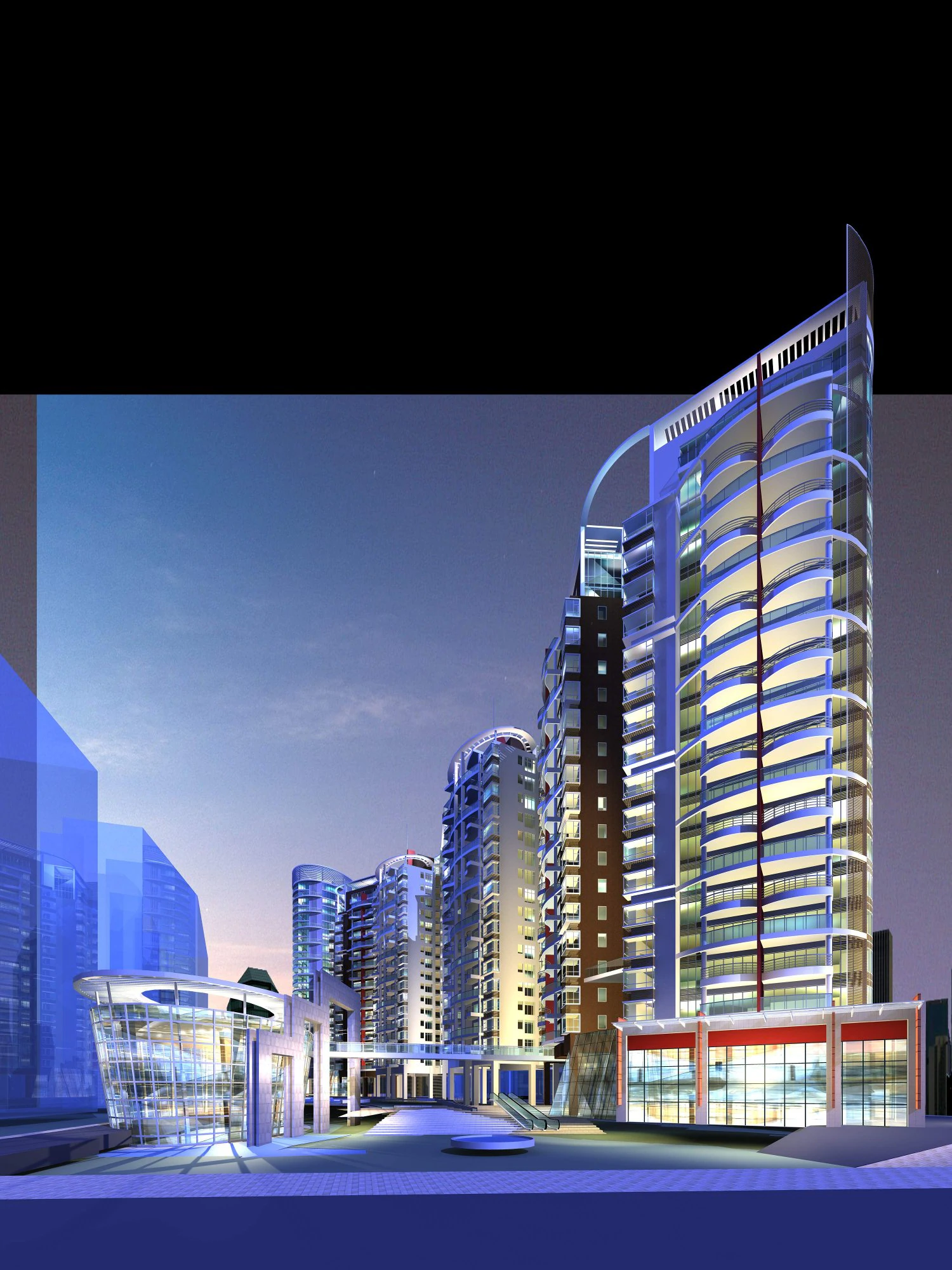 architecture 103 3D Model .c4d .max .obj .3ds .fbx .stl .blend 