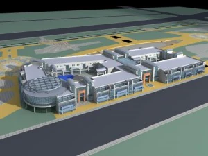 architecture 108 3D Model