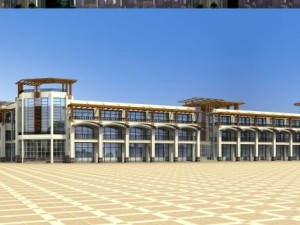 architecture 108 3D Model