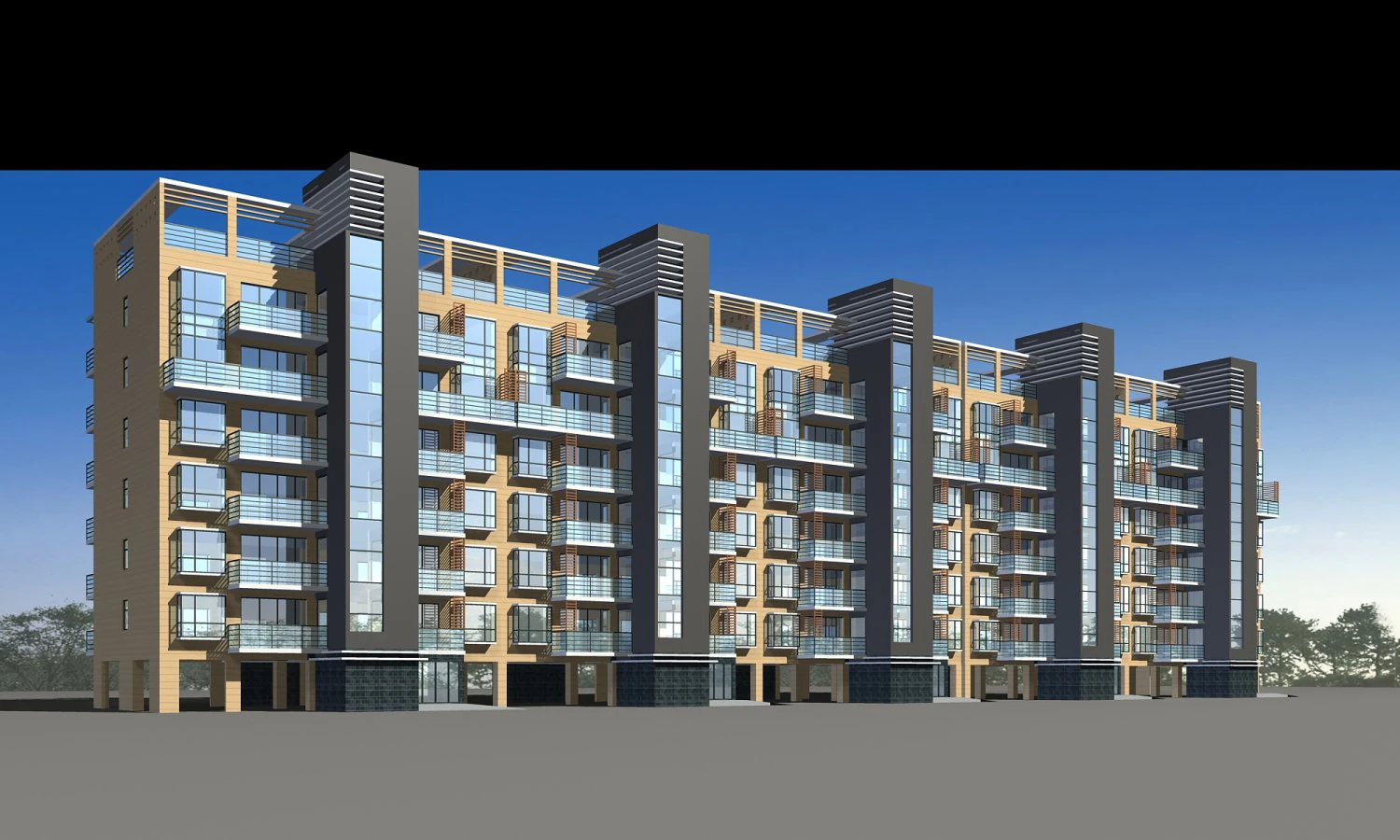 architecture 109 3D Model .c4d .max .obj .3ds .fbx .stl .blend 