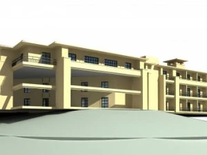 architecture 111 3D Model