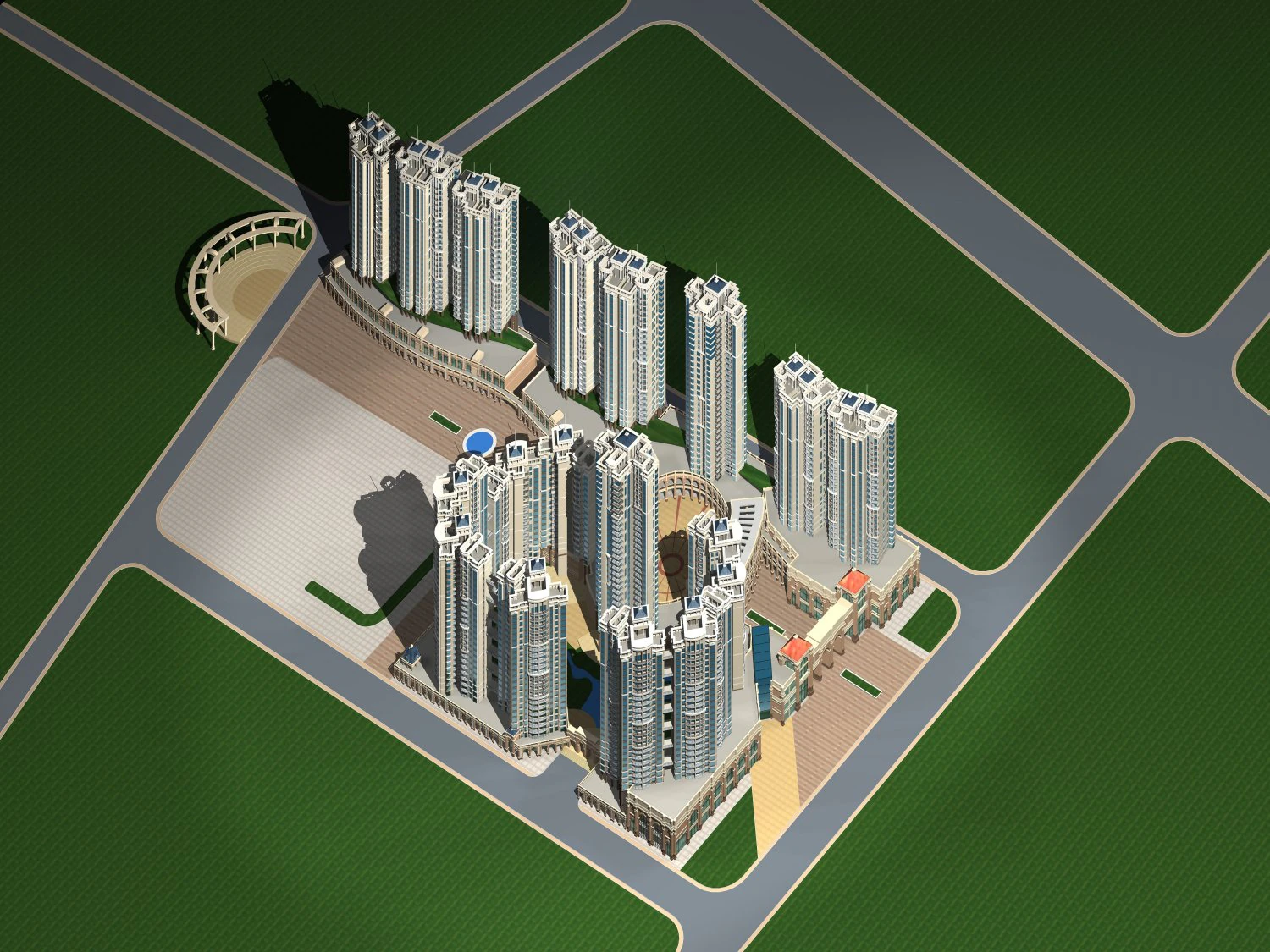 architecture 112 3D Model .c4d .max .obj .3ds .fbx .stl .blend 