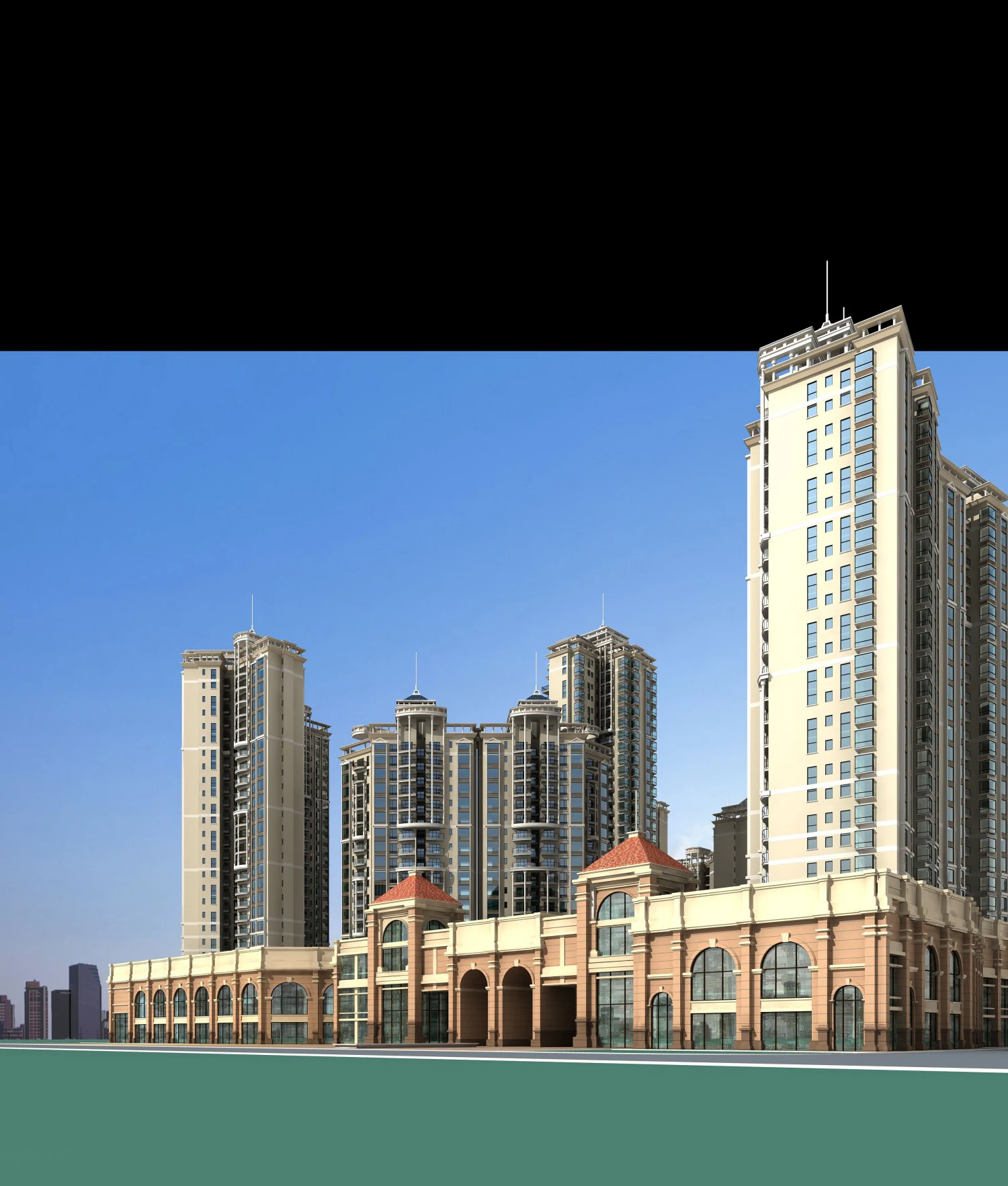 architecture 115 3D Model .c4d .max .obj .3ds .fbx .stl .blend 