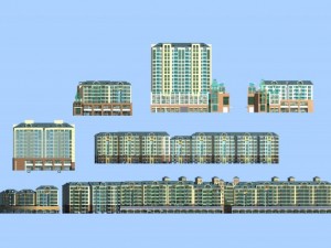 architecture 116 3D Model