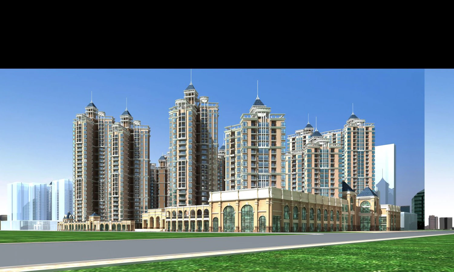 architecture 118 3D Model .c4d .max .obj .3ds .fbx .stl .blend 