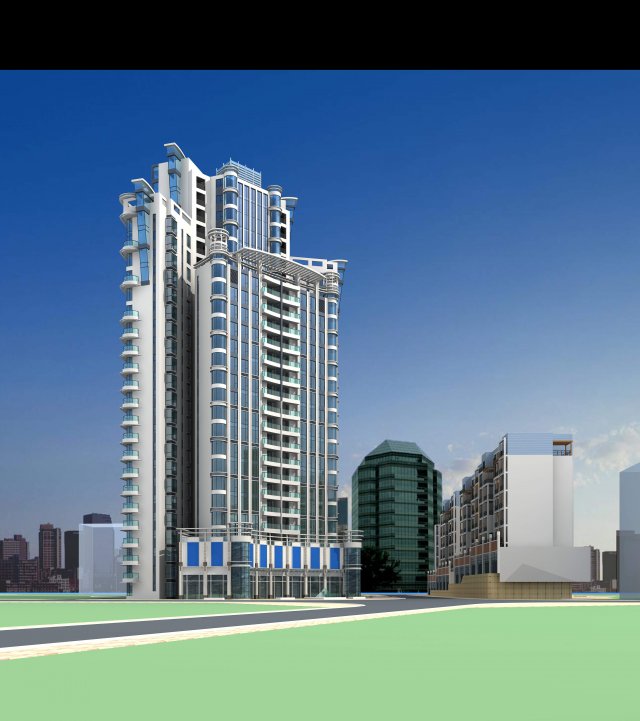 architecture 122 Modelo 3D .c4d .max .obj .3ds .fbx .stl .blend 
