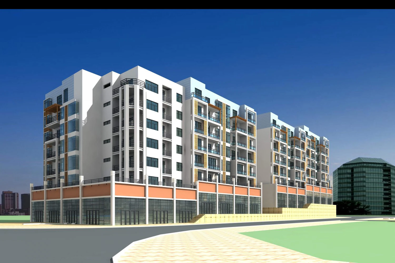 architecture 124 3D Model .c4d .max .obj .3ds .fbx .stl .blend 