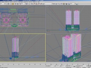 architecture 127 3D 模型
