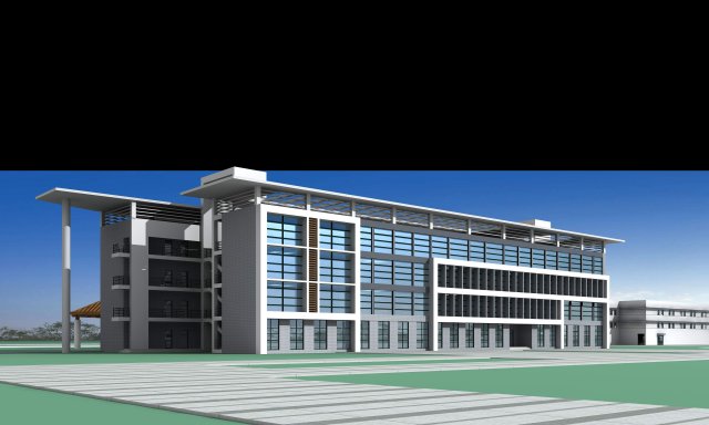 architecture 132 3D Model .c4d .max .obj .3ds .fbx .stl .blend 