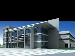 architecture 133 3D Model