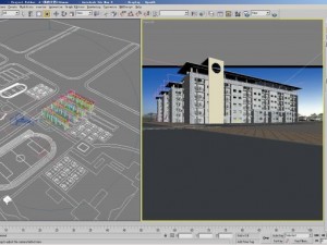 architecture 134 3D Model