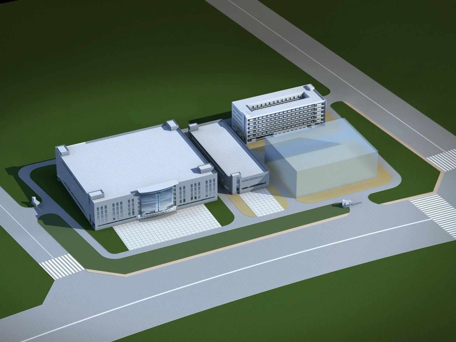 architecture 143 3D Model .c4d .max .obj .3ds .fbx .stl .blend 