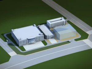 건축 143 3D 모델