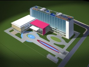 architecture 144 3D Model
