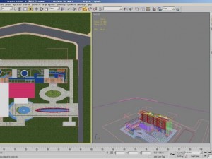 architecture 144 3D Model