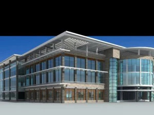 architecture 145 3D Model