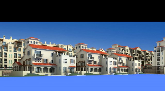 architecture 148 3D Model .c4d .max .obj .3ds .fbx .stl .blend 