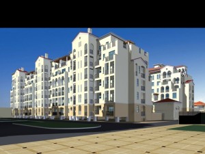 architecture 150 3D Model