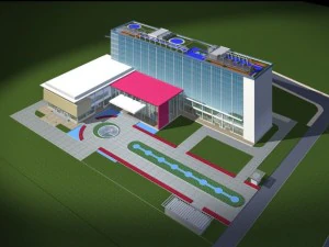 architecture 151 Modèle 3D