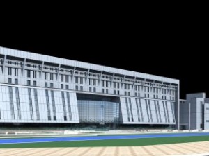 architecture 153 3D Model