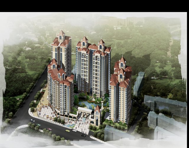 architecture 155 3D 模型 .c4d .max .obj .3ds .fbx .stl .blend 