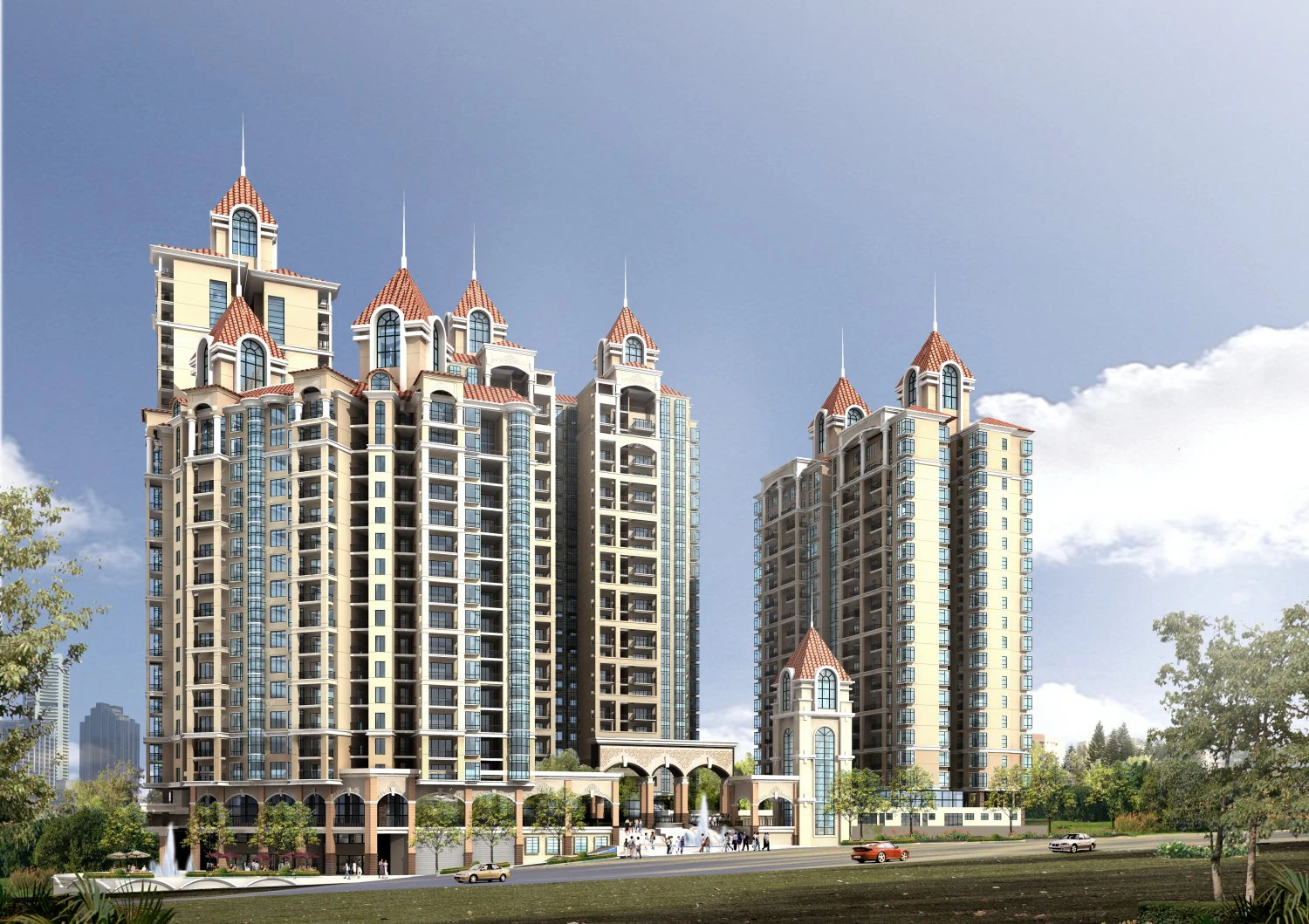 architecture 156 3D Model .c4d .max .obj .3ds .fbx .stl .blend 
