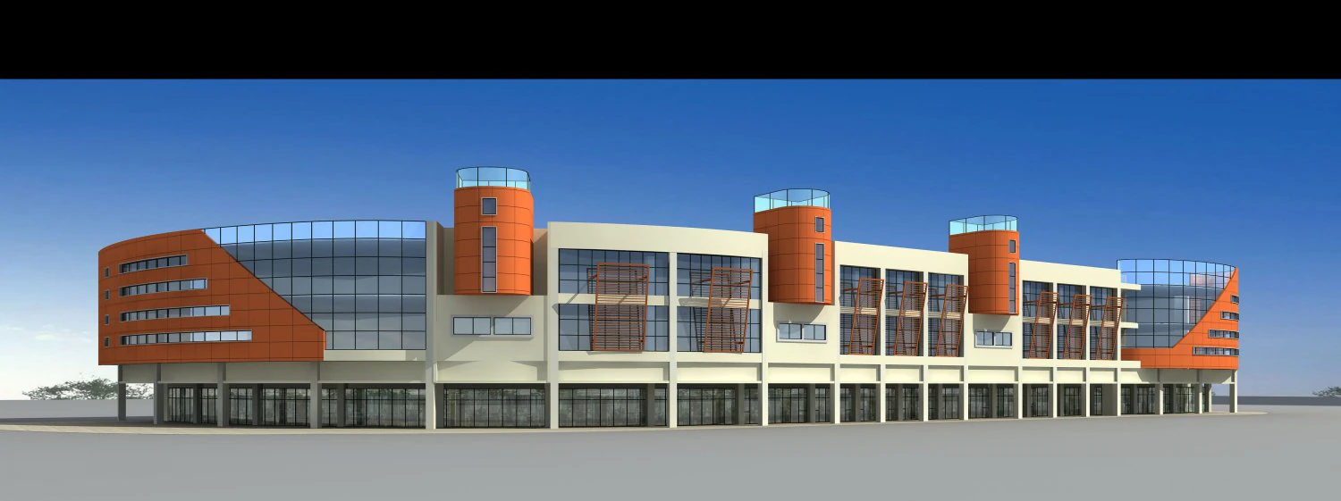 architecture 159 3D Model .c4d .max .obj .3ds .fbx .stl .blend 