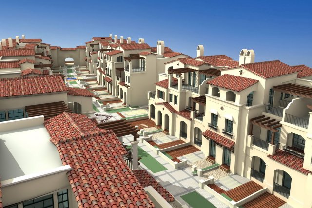 architecture 164 3D Model .c4d .max .obj .3ds .fbx .stl .blend 