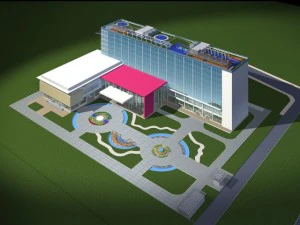 architettura 166 Modello 3D