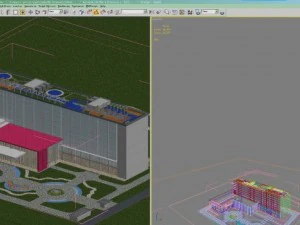 architecture 166 3D Model