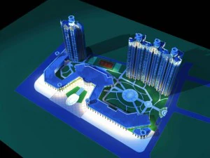 건축 173 3D 모델